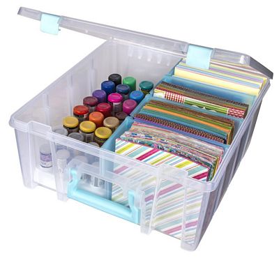 ArtBin Super Satchel Double Deep Aqua Accent