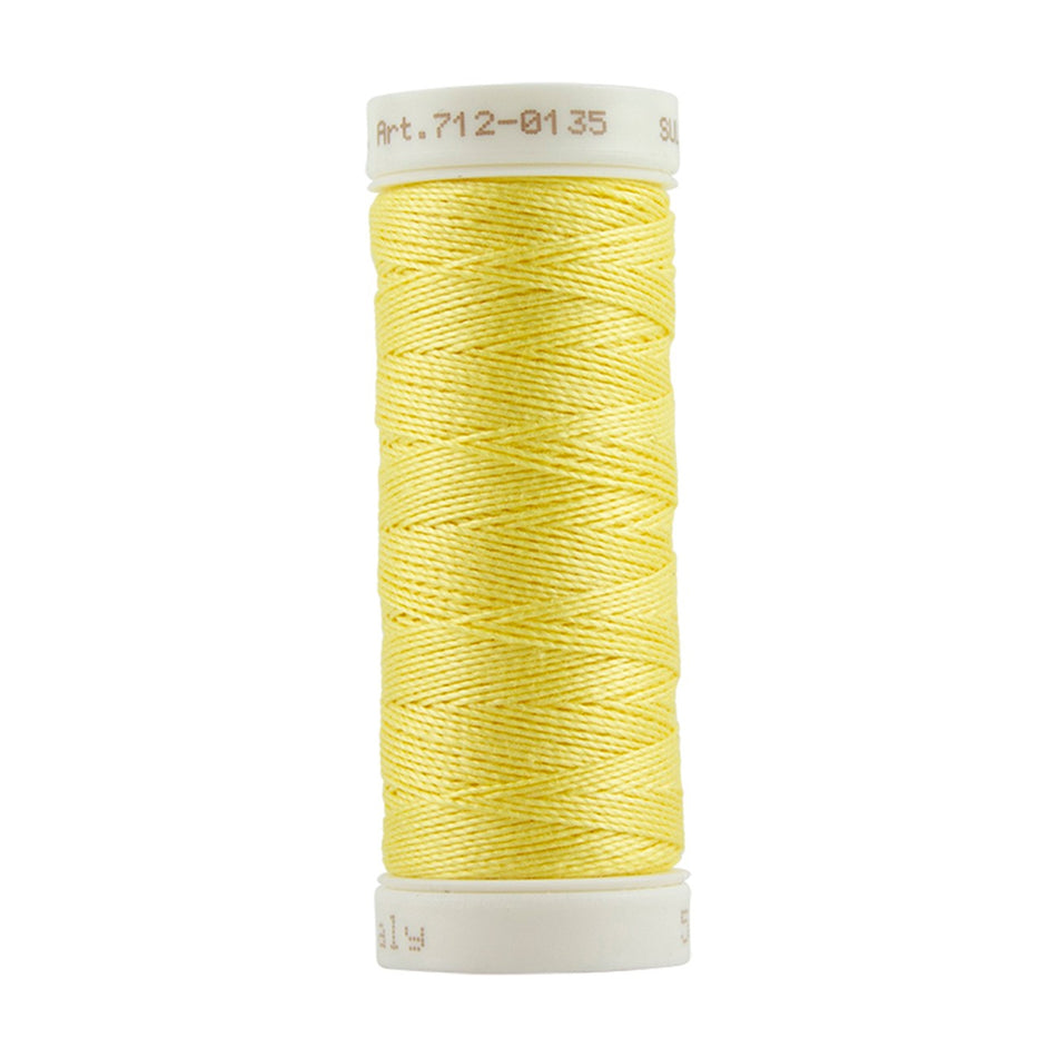 Sulky Petites Cotton 0135 Lemon Yellow - Sulky Cotton 12wt Petites
