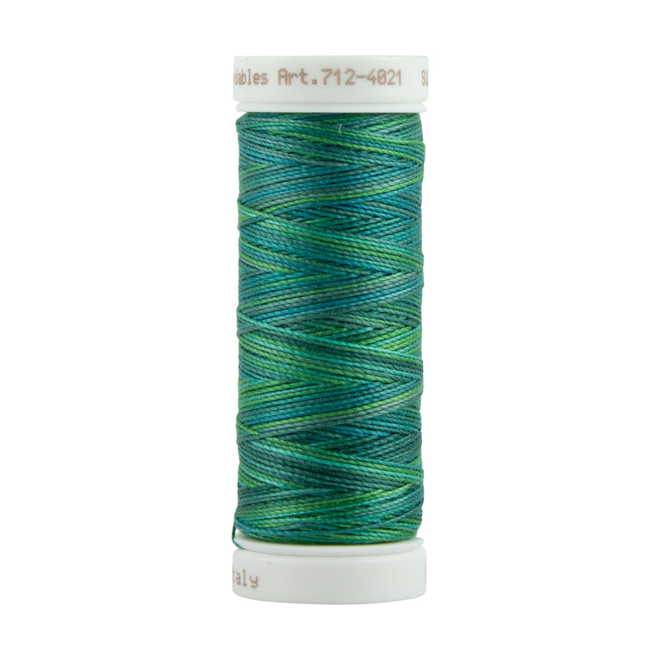 Sulky Petites Cotton 4021 Truly Teal - Sulky Cotton 12wt Petites