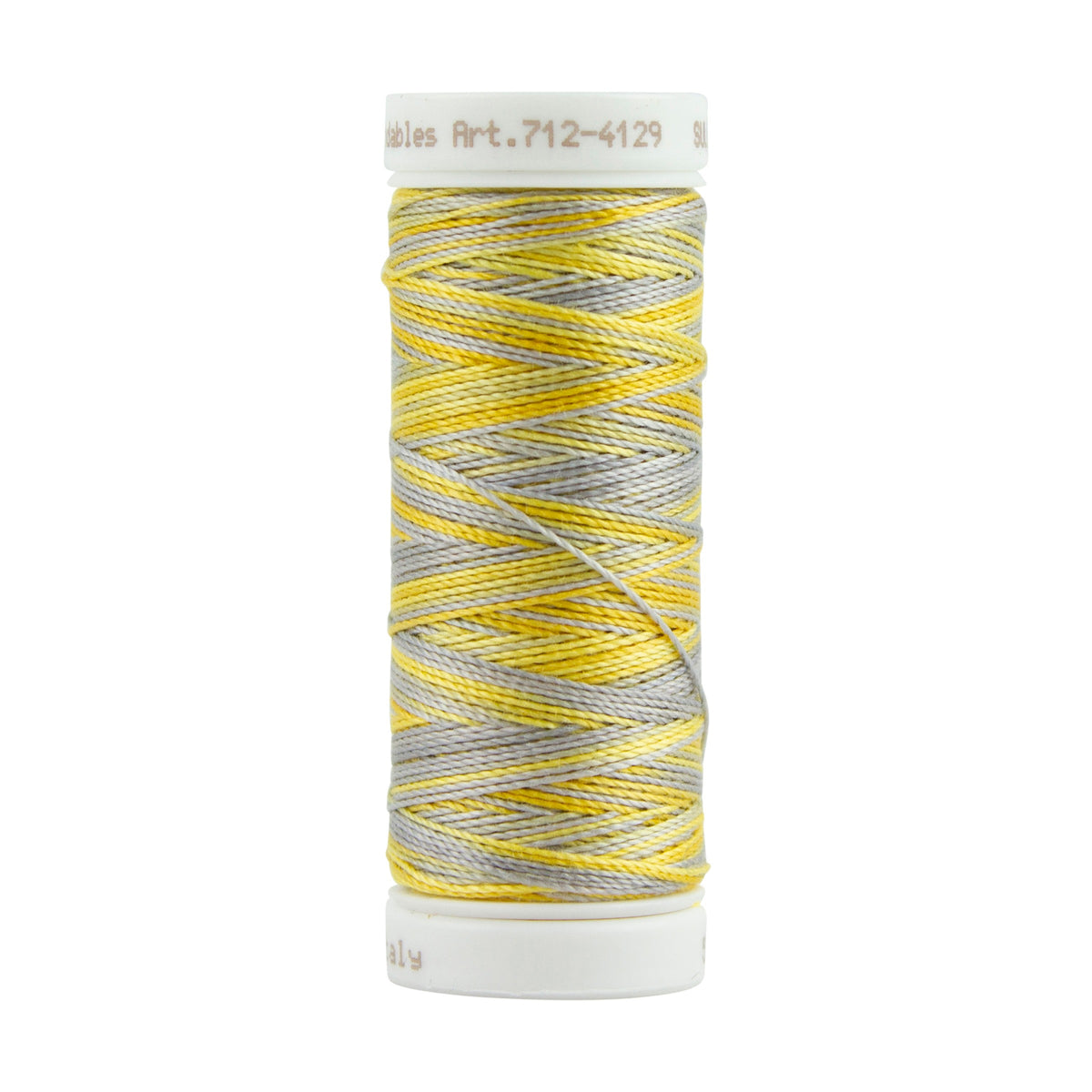 Sulky Petites Cotton 4129 Gray and Yellow - Sulky Cotton 12wt Petites