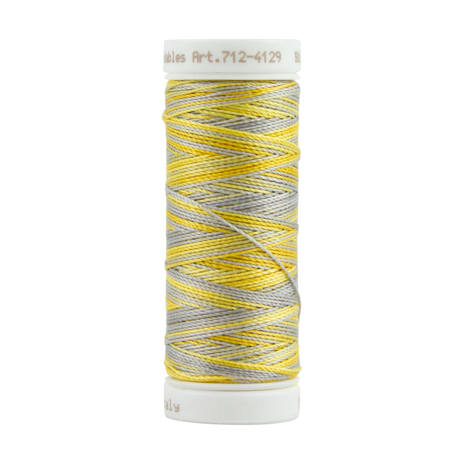 Sulky Petites Cotton 4129 Gray and Yellow - Sulky Cotton 12wt Petites