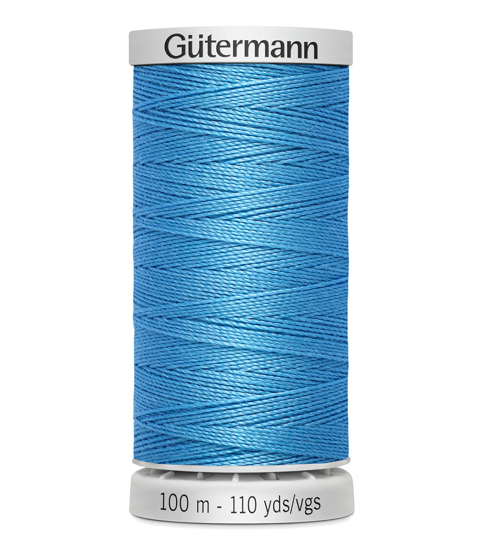 197 Ocean Blue - Gutermann 12wt Extra Strong Polyester