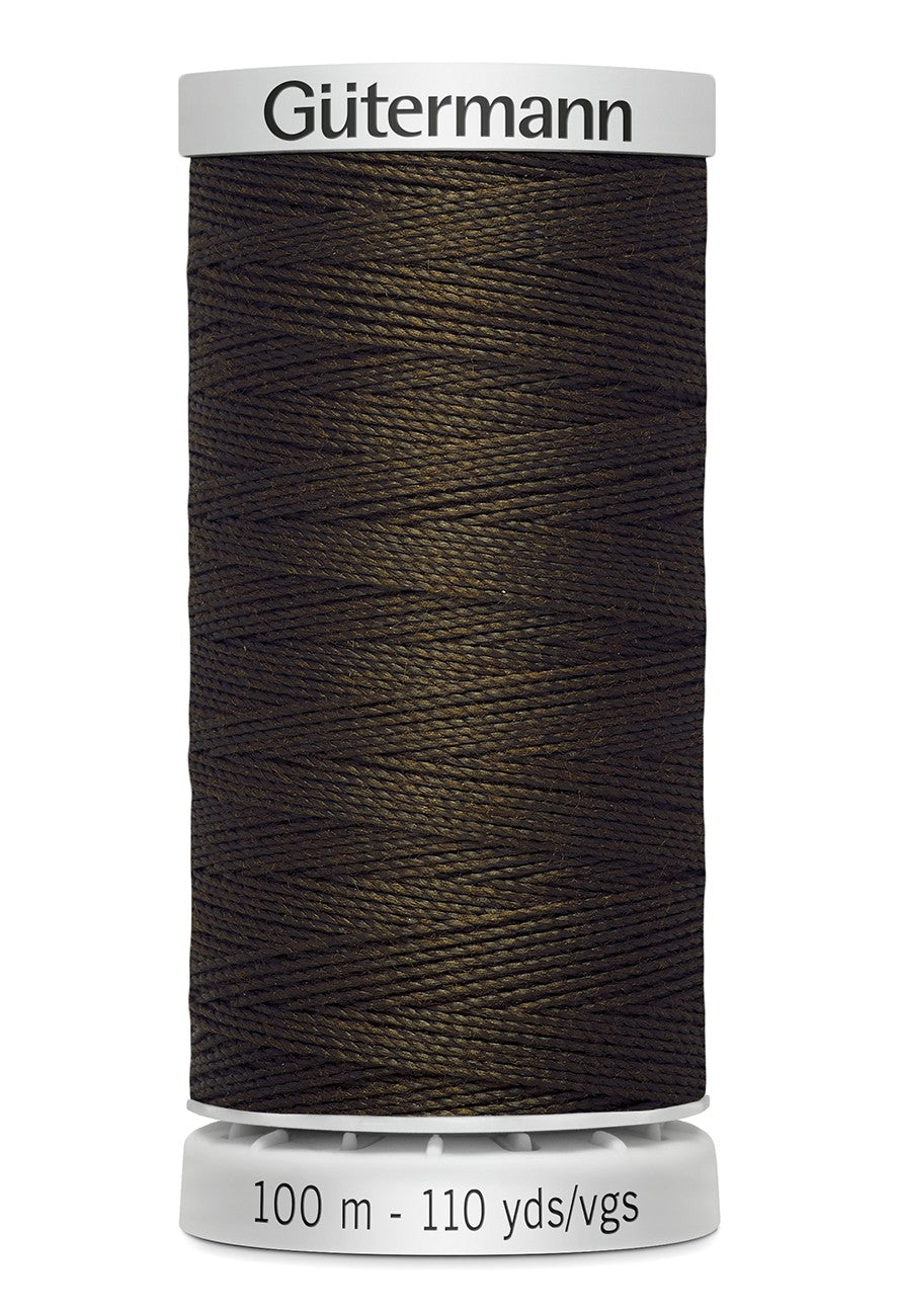 406 Espresso - Gutermann 12wt Extra Strong Polyester