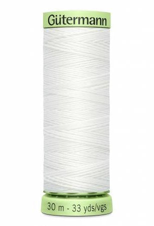 020 Nu White - Gutermann Top Stitch Polyester