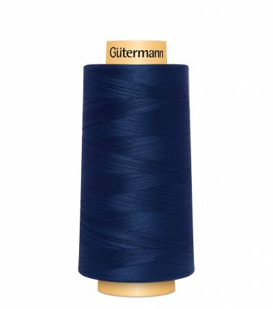 Fil à Coudre Gutermann Polyester 500 M – Bleu Marine 0310, Qualité Allemande Pour Machine & Main