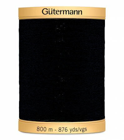 -5201 Black - Gutermann Machine Quilting Thread