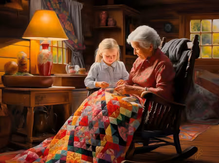 Grandmother's Love 1000pc Jigsaw Puzzle