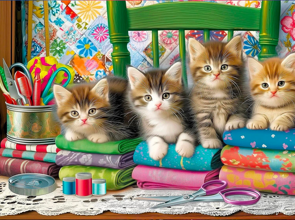 The Seamstresses 1000pc Jigsaw Puzzle