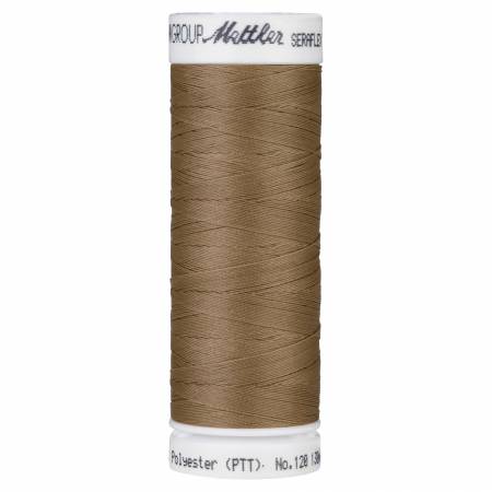 Mettler Seraflex Elastic Sewing Thread 0387 Brown Mushroom