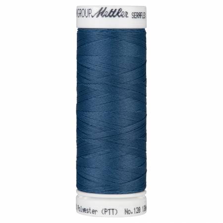 Mettler Seraflex Elastic Sewing Thread 0698 Blue Agate