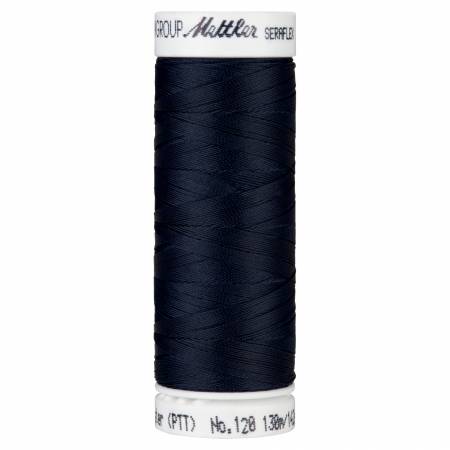 Mettler Seraflex Elastic Sewing Thread 0821 Darkest Blue