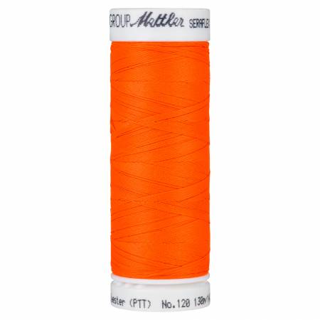 Mettler Seraflex Elastic Sewing Thread 1428 Vivid Orange