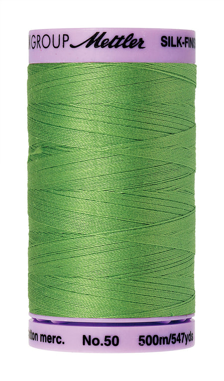 0092 Bright Mint  - Mettler 50wt Silk Finish Thread