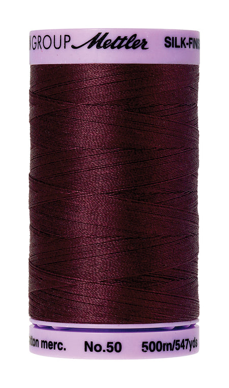 0111 Beet Red  - Mettler 50wt Silk Finish Thread