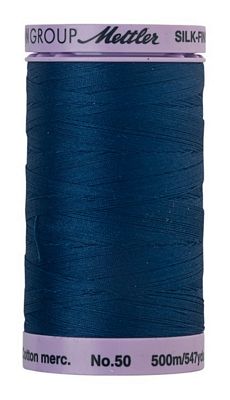 0823 Night Blue  - Mettler 50wt Silk Finish Thread