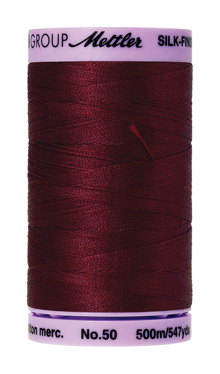 0918 Cranberry  - Mettler 50wt Silk Finish Thread