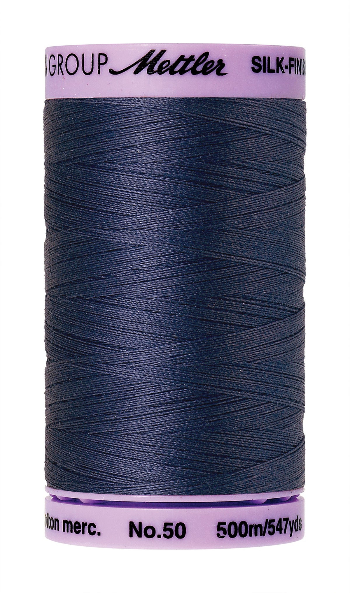1365 True Navy  - Mettler 50wt Silk Finish Thread