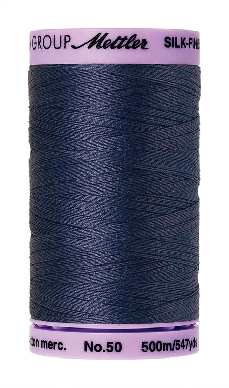 1365 True Navy  - Mettler 50wt Silk Finish Thread