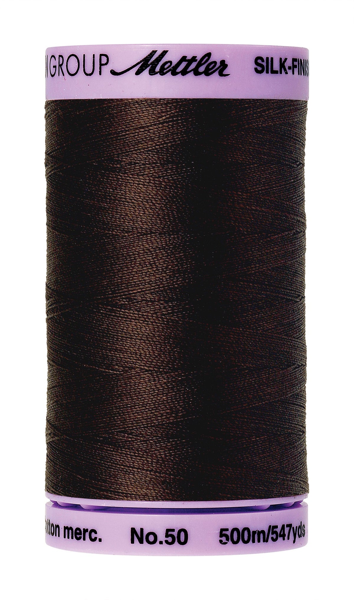 1382 Black Peppercorn  - Mettler 50wt Silk Finish Thread