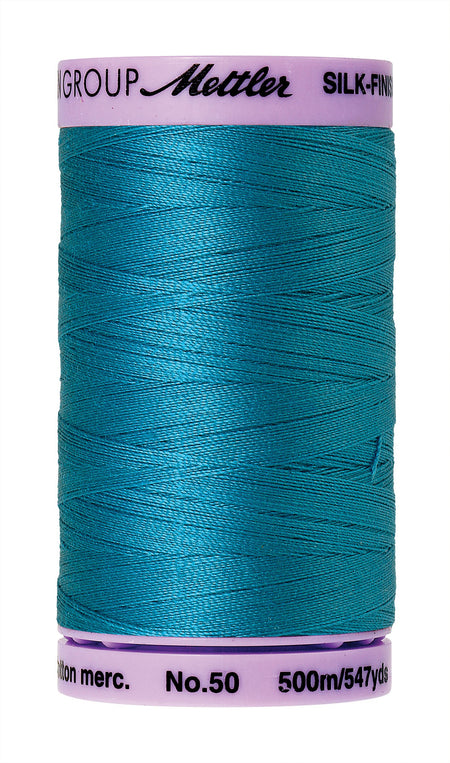 1394 Caribbean Blue  - Mettler 50wt Silk Finish Thread