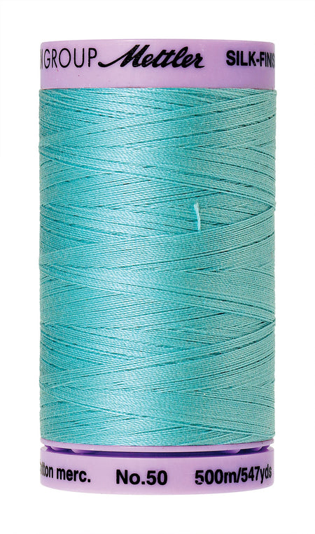 2792 Blue Curacao  - Mettler 50wt Silk Finish Thread