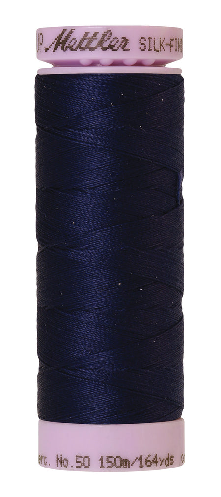 0016 Dark Indigo  - Mettler 50wt Silk Finish Thread
