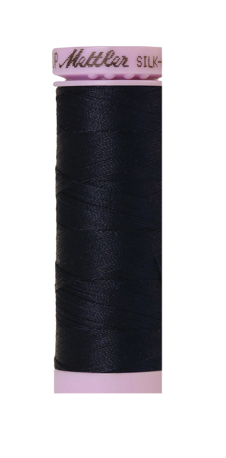 0827 Dark Blue  - Mettler 50wt Silk Finish Thread