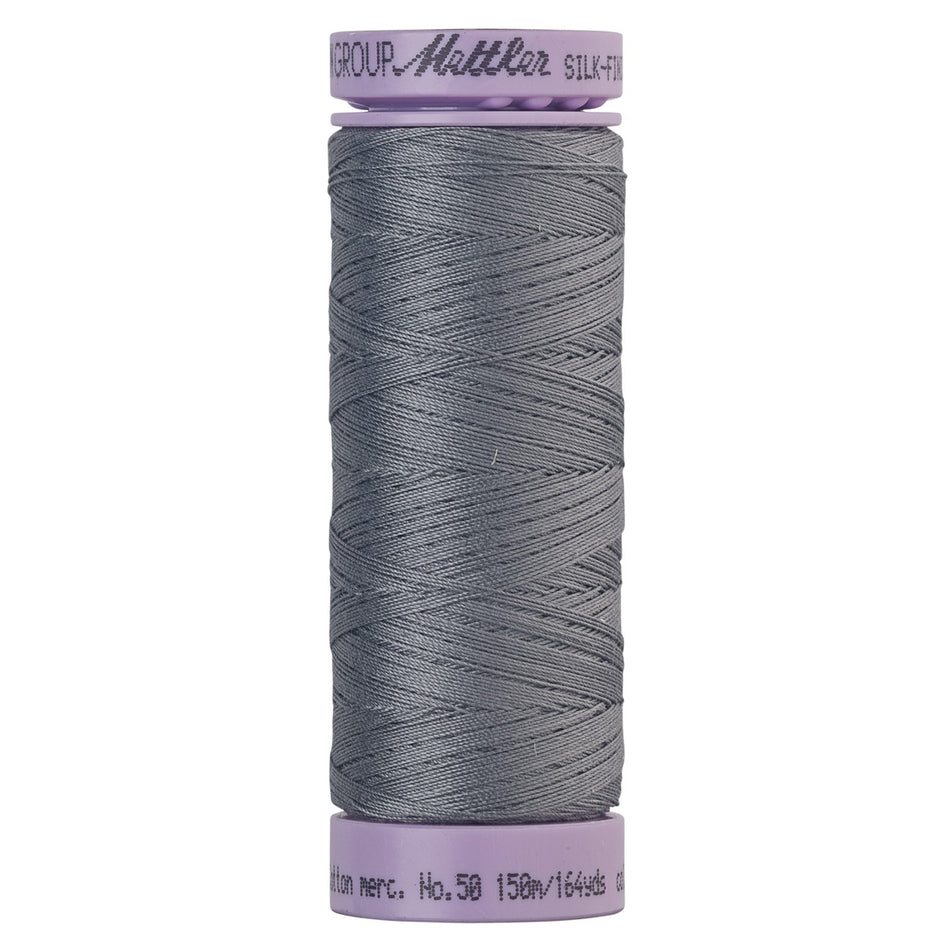 1511 Royal Grey - Mettler 50wt Silk Finish Thread