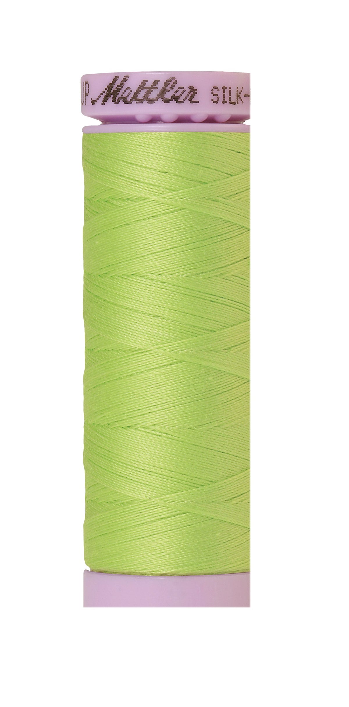 1528 Bright Lime Green  - Mettler 50wt Silk Finish Thread
