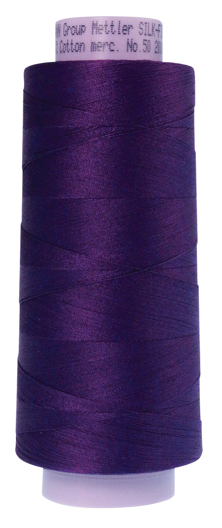 0046 Deep Purple  - Mettler 50wt Silk Finish Thread