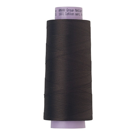 1002 Very Dark Brown  - Mettler 50wt Silk Finish Thread