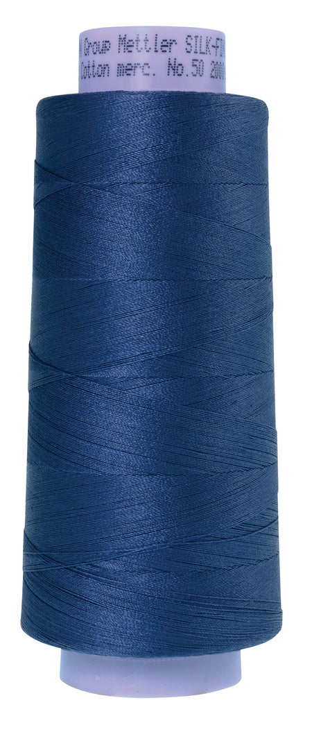 1365 True Navy  - Mettler 50wt Silk Finish Thread