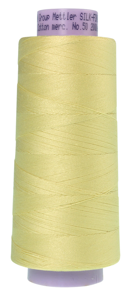 1412 Lemon Frost  - Mettler 50wt Silk Finish Thread