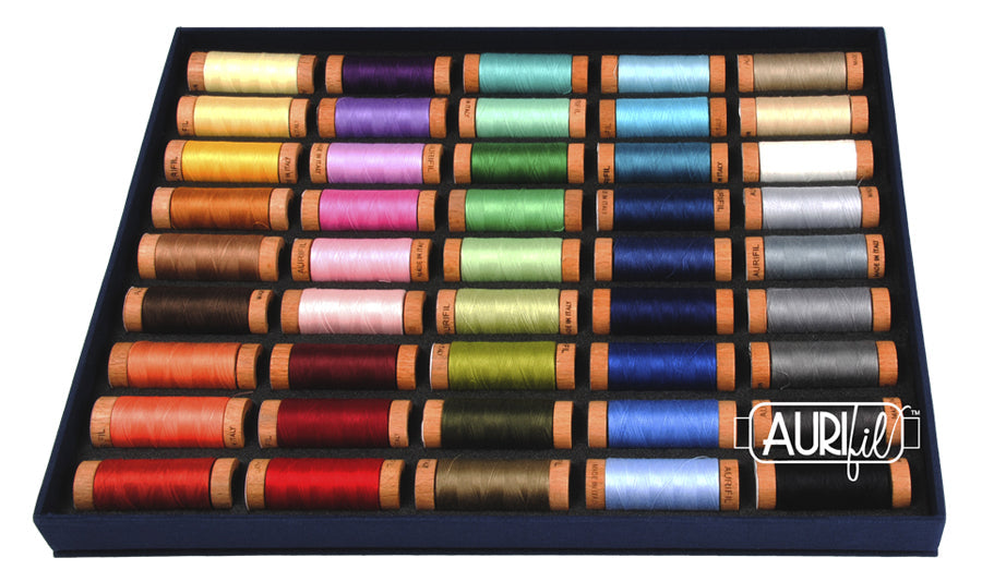Aurifil Best Selection — 80wt Thread Set, 45 Spools