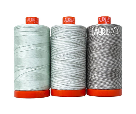 Color Builder Frangipani — Aurifil 50wt Thread Set, 3 Spools