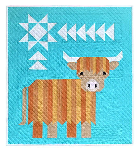 Cattle Call - A Highland Cow Quilt Pattern