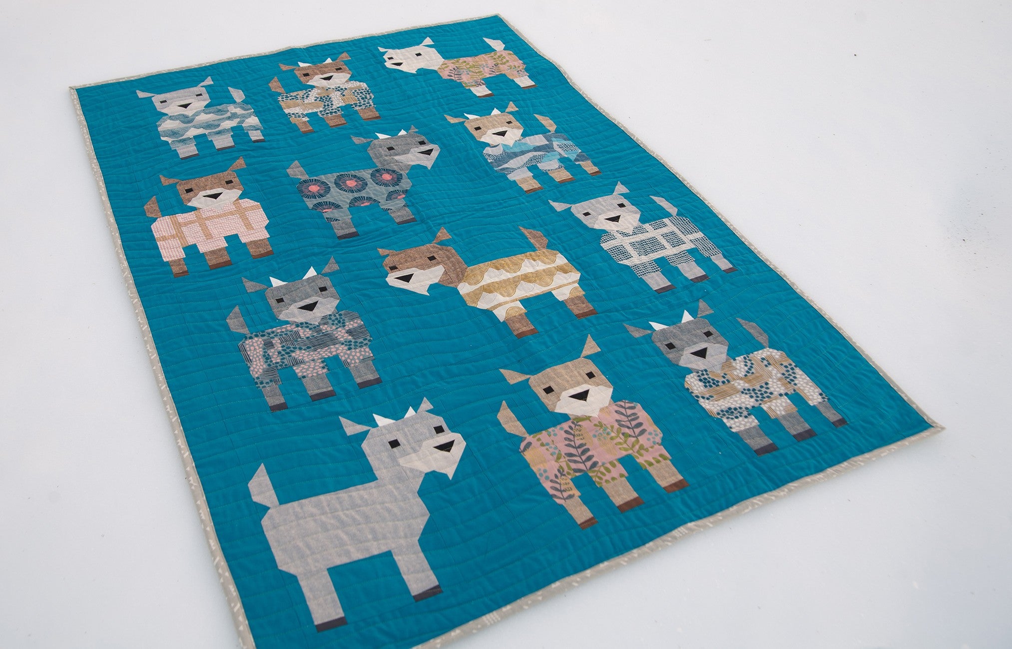 Kidding Around - Goats in Pyjamas Quilt Pattern