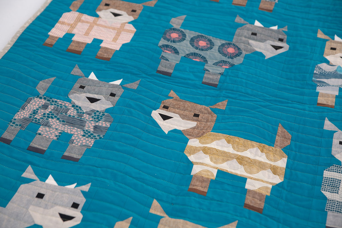 Kidding Around - Goats in Pyjamas Quilt Pattern