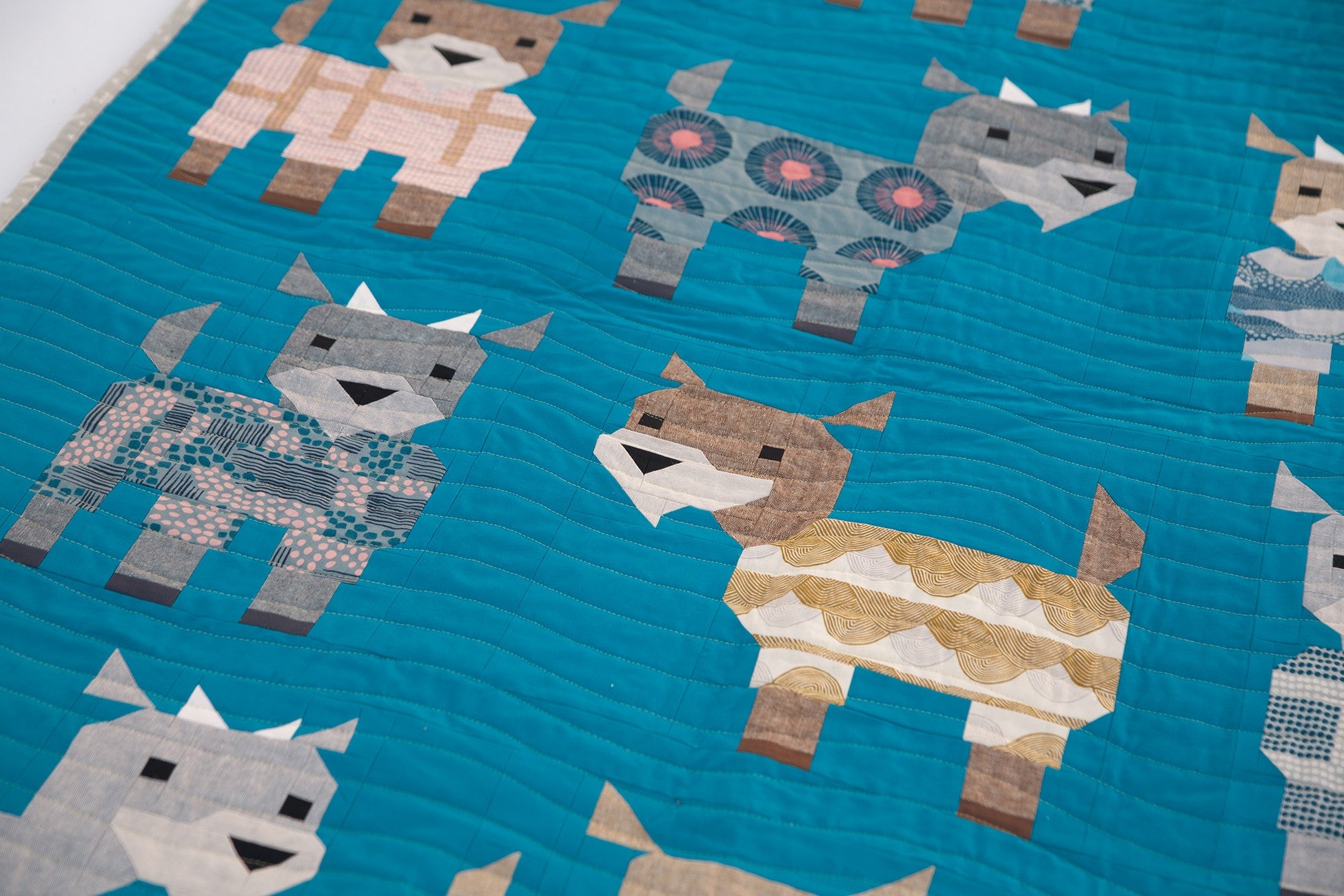 Kidding Around - Goats in Pyjamas Quilt Pattern