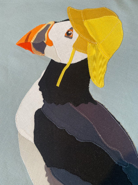 Puff In Boots - A Raw-Edge Appliqué Project