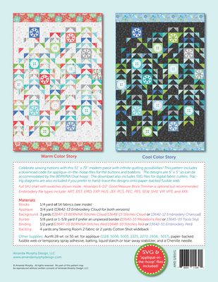 Buttons & Bobbins Pattern