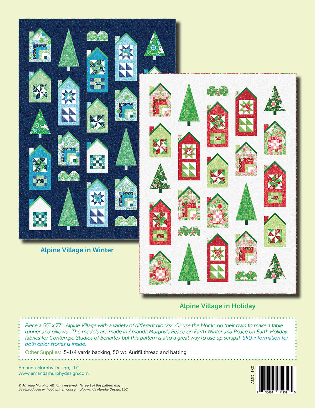 Alpine Village Pattern