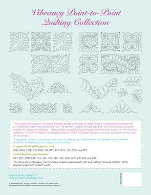 Vibrancy Point-to-Point Quilting Collection