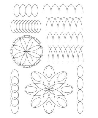 Wholecloth Quilting Ideas: Block 4 (Angle & Oval)