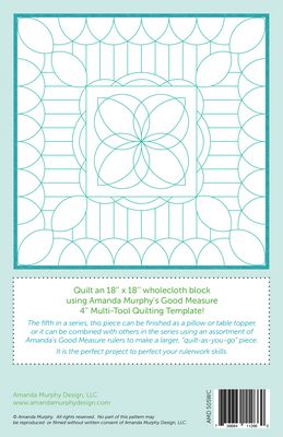 Wholecloth Quilting Ideas: Block 5-4in Multi-Tool