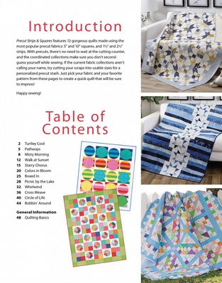 Precut Strips & Squares