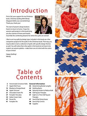 Autumn Quilting With Wendy Sheppard