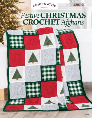 Festive Christmas Crochet Afghans