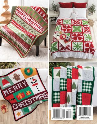 Festive Christmas Crochet Afghans