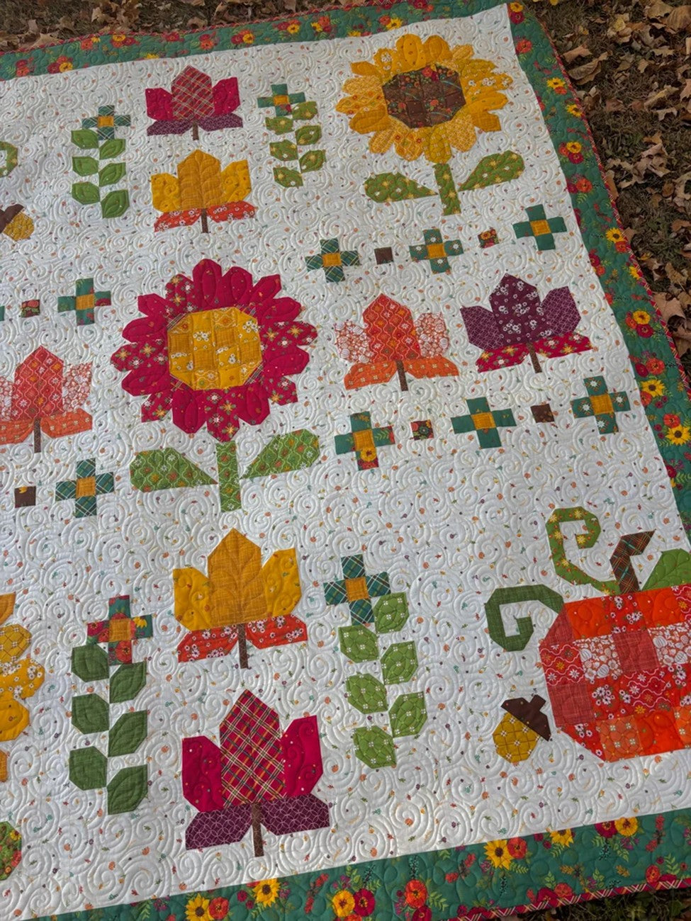 Autumn Afternoon Sampler Pattern